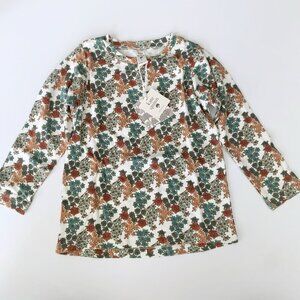 NWT Kate Quinn Organics Girl Long Sleeve Essential Boxy tee 6 years